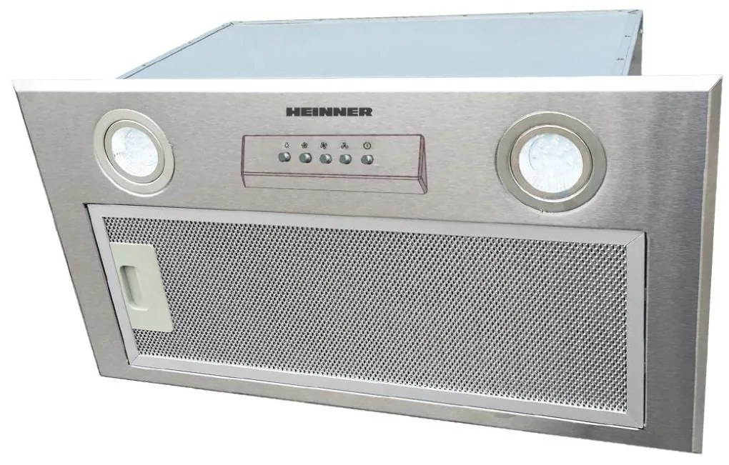 HEINNER HBIH-MD600IX Μηχανισμός Απορρόφησης 52cm Inox