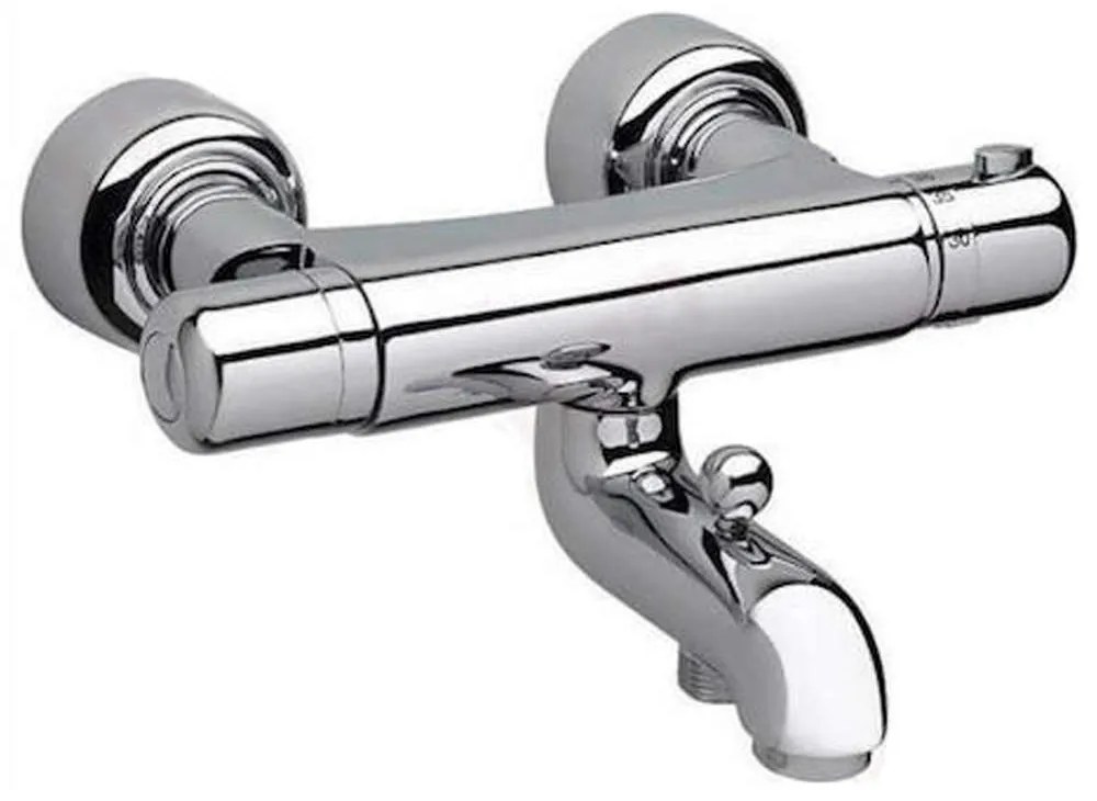Μπαταρία Μπάνιου Θερμοστατική TA1 Chrome Ferro Brass