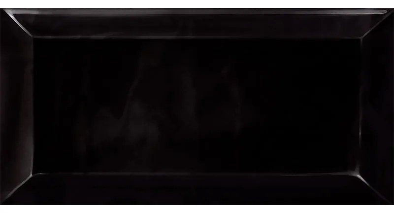 Karag Metro Bizoute Πλακάκι Black 10x20cm Τιμή τετραγωνικού 23€/ Συσκευασία 1m2, 50 τεμάχια