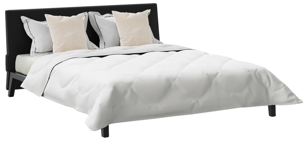 vidaXL Χειμερινό Παπλωματοθήκη 3 pcs Λευκό 200 x 200 cm Μικροΐνες