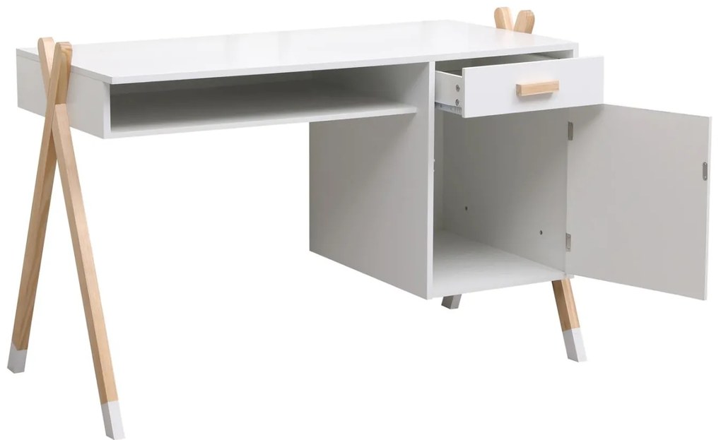 Γραφείο παιδικό PASCHAL Μελαμίνη - Ξύλο Πεύκου 120x55x75Υ εκ. 120x55x75 εκ.