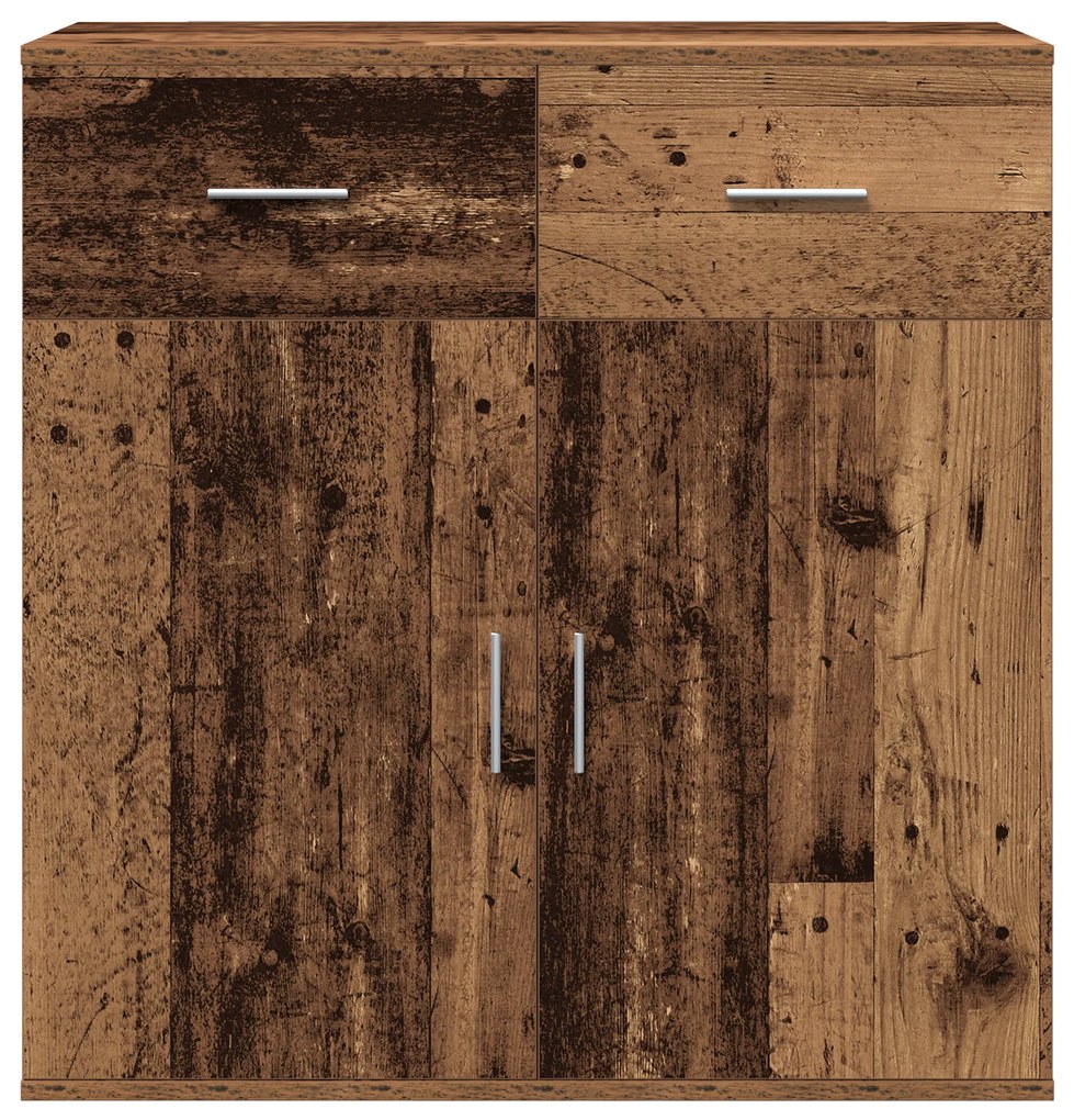 vidaXL Πλαϊνό γραφείο Παλαιό ξύλο 79 x 38 x 80 εκ. Επεξεργασμένο ξύλο