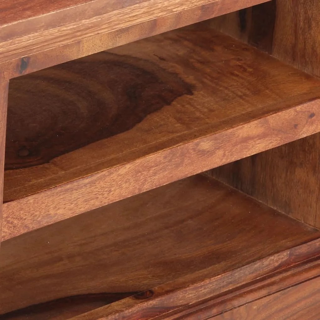 vidaXL Έπιπλο Τηλεόρασης 120 x 30 x 40 εκ. από Μασίφ Ξύλο Sheesham