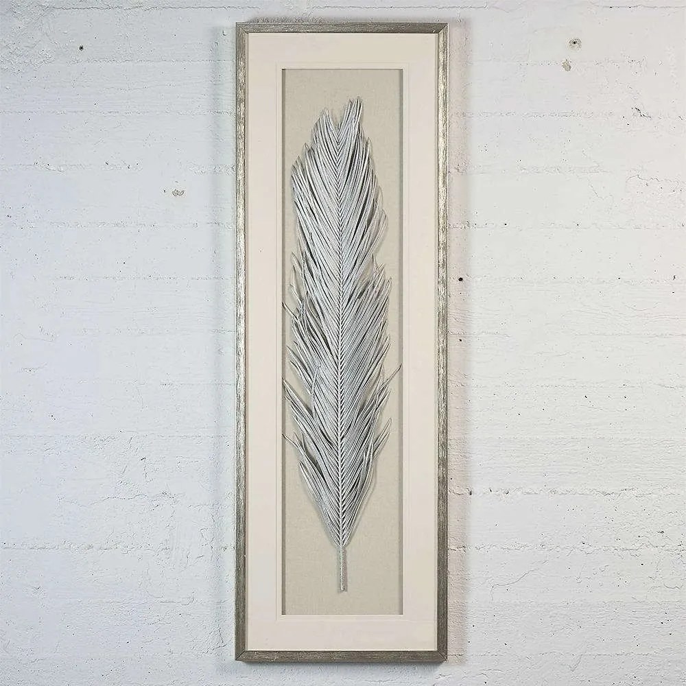 Πίνακας Φτερό 2700-5 40x120cm Silver Supergreens Vertical Mdf