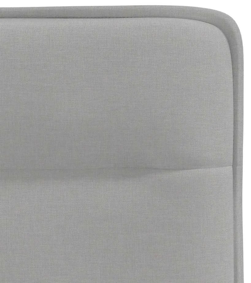vidaXL Καρέκλες τραπεζαρίας 4 τεμ Cloud Grey Fabric