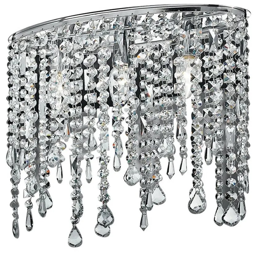 Φωτιστικό Breeze I-BREEZE/PL3 Clear Fan Europe Crystal, Metal