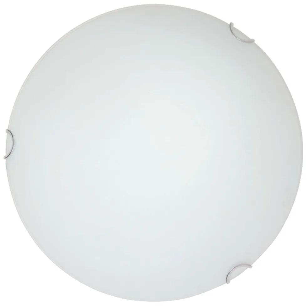 Φωτιστικό Οροφής - Πλαφονιέρα David 4105700 D300 White Viokef Γυαλί
