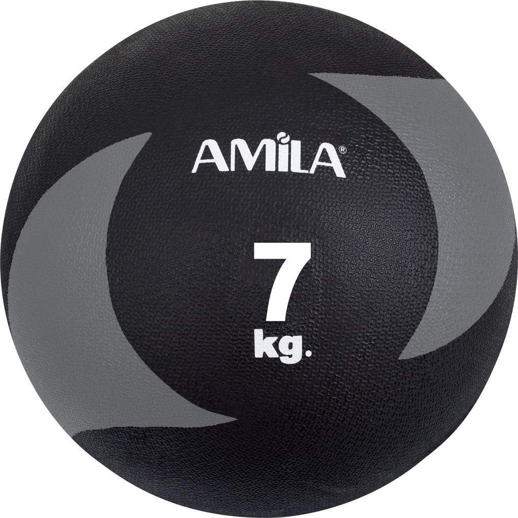 AMILA Μπάλα Medicine Ball Original Rubber 7kg (44634)