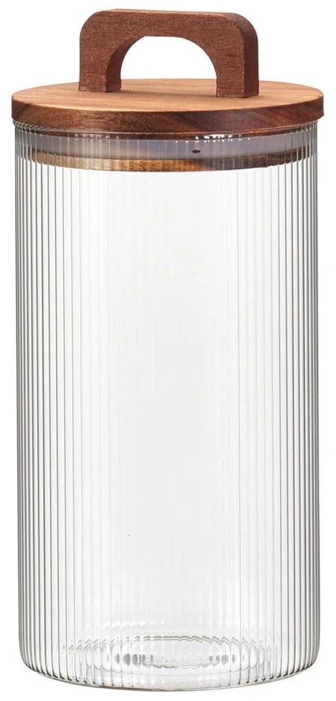 Γυάλινο Δοχείο Τροφίμων με καπάκι και χωρητικότητα 1.3lt