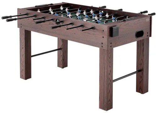 VEVOR Foosball Table, 55 inch Standard Size Foosball Table, Indoor Full Size Foosball Table for Home, Family, and Game Room, Soccer with Foosball Table Set, Includes 4 Balls and 2 Cup Holders