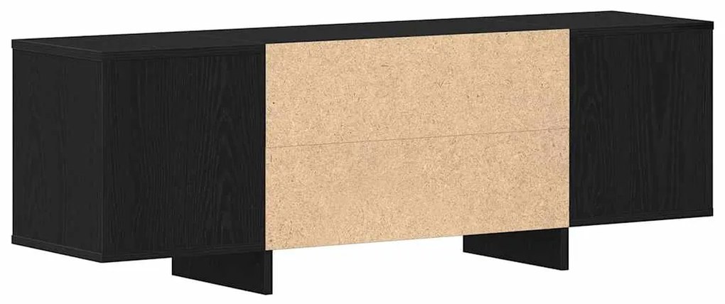 vidaXL Ντουλάπι TV Μαύρο 120 x 30 x 40.5 εκ. Επεξεργασμένο ξύλο