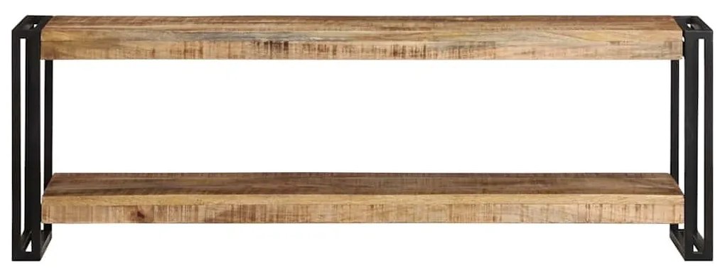 vidaXL Έπιπλο Τηλεόρασης 120 x 30 x 40 εκ. από Ακατέργαστο Ξύλο Μάνγκο