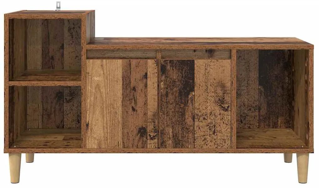 vidaXL Ντουλάπι TV Παλιό Ξύλο 100 x 35 x 55 εκ Επεξεργασμένο ξύλο