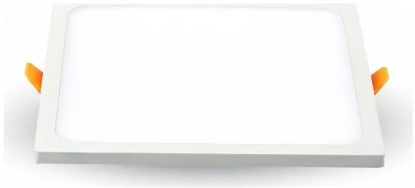 LED mini Πάνελ V-TAC 8W Μικρό Πλαίσιο Τετράγωνο Θερμό Λευκό 4943