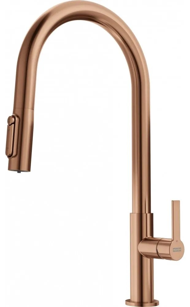 Franke Maris Slim Filtration Ντους Μπαταρία φίλτραρίσματος Copper