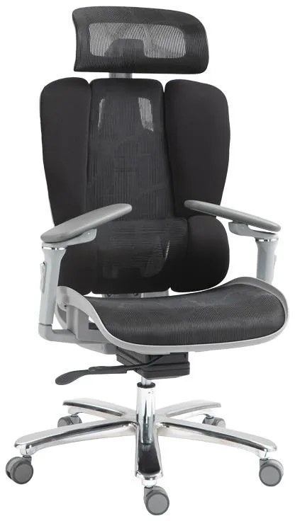 Καρέκλα γραφείου εργασίας Chocky μαύρο mesh 68x69x120εκ 68x69x120 εκ.