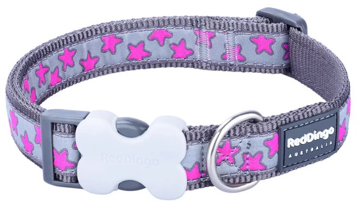 Κολλάρο Σκύλου Red Dingo On Cool 20-32 cm Ροζ