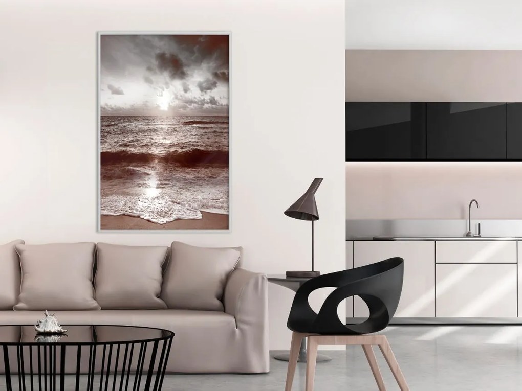 Αφίσα - Whisper of the Sea - 20x30 - Χρυσό - Με πασπαρτού