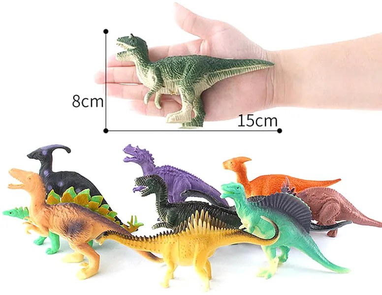 Παιχνίδι Δεινόσαυροι σε Σακουλάκι 6τμχ 3+ - Dinosaur Paradise