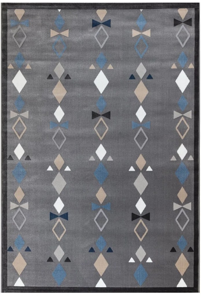 Χαλί Παιδικό Vagio Papillon A652ACD Anthracite-Blue Ezzo 195X290cm