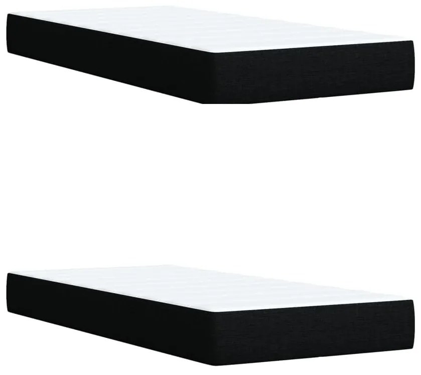 ΚΡΕΒΑΤΙ BOXSPRING ΜΕ ΣΤΡΩΜΑ ΜΑΥΡΟ 200X200 ΕΚ. ΥΦΑΣΜΑΤΙΝΟ 3286803