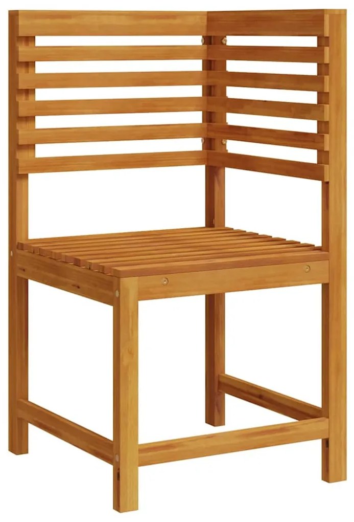 vidaXL Σετ Παγκάκι Κήπου 3 pcs Καφέ Μασίφ ξύλο ακακίας