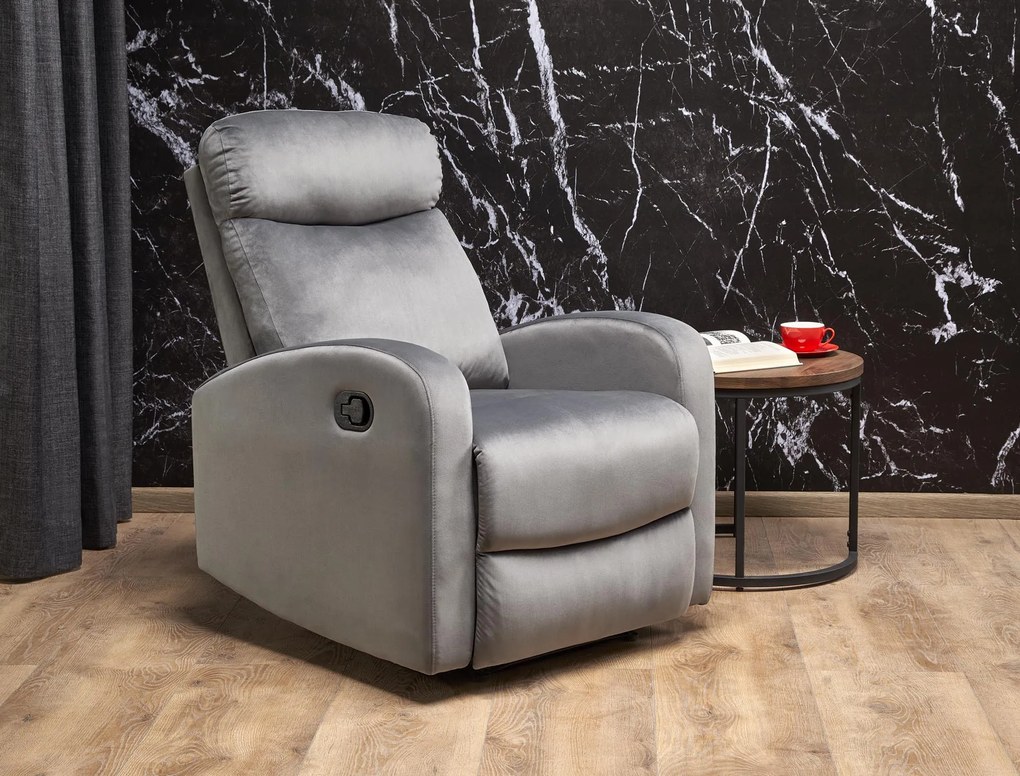 WONDER recliner color: grey DIOMMI V-CH-WONDER-FOT-POPIELATY DIOMMI-60-22029