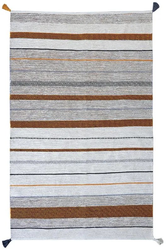 Χειροποίητο Χαλί Antique Kilim 3060 Ivory/Gold - 070X190