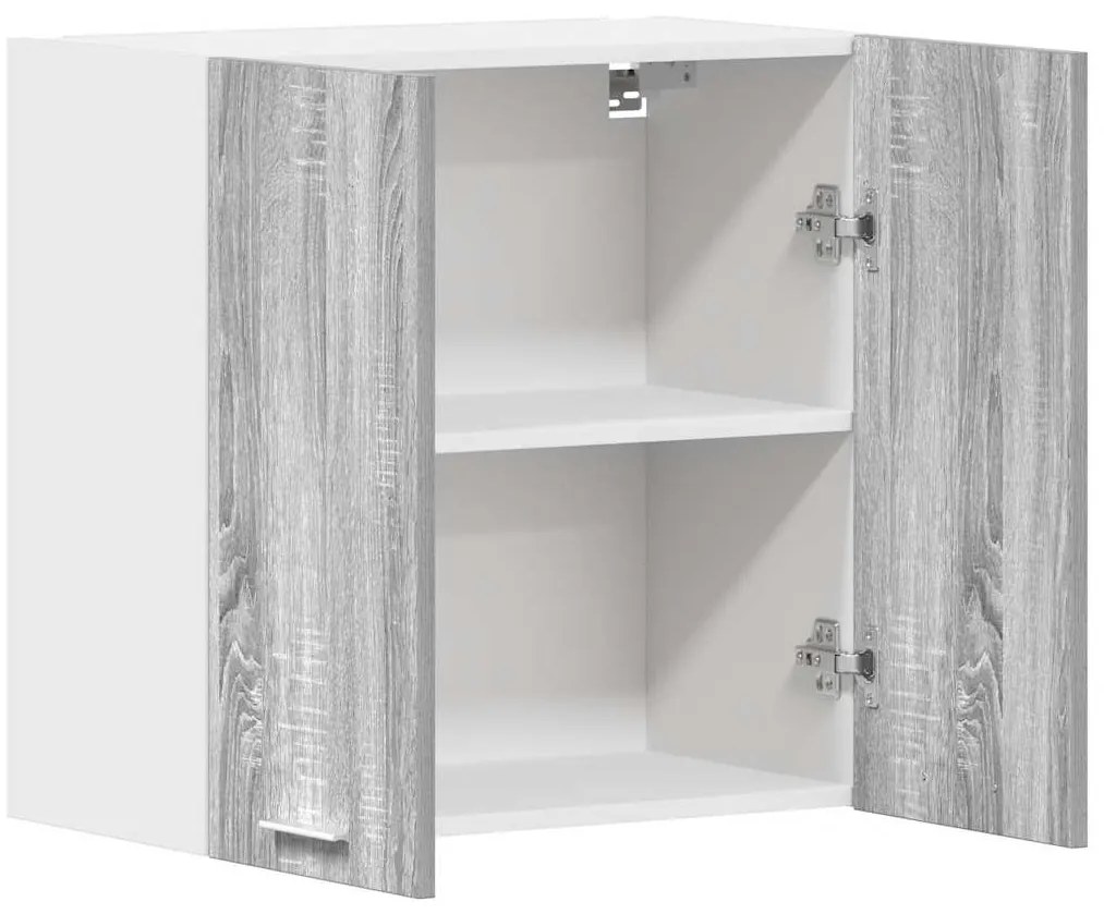 vidaXL Κρεμαστό Ντουλάπι "Lyon" Γκρι Sonoma 60x31x60 εκ. από Τεχνητό Ξύλο