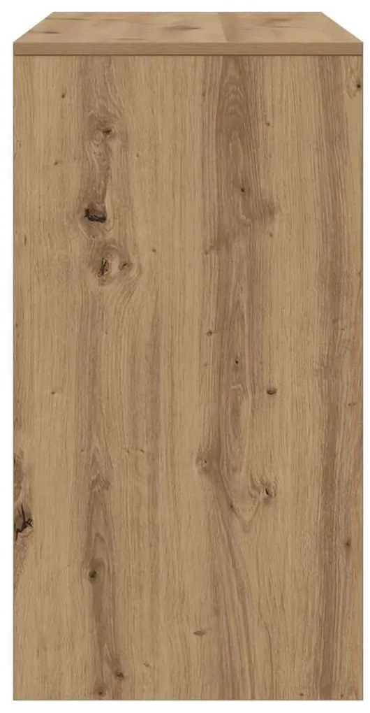 vidaXL Τραπέζι Κονσόλα Αρτισιανή Δρυς 89x41x76,5 εκ Επεξεργασμένο Ξύλο