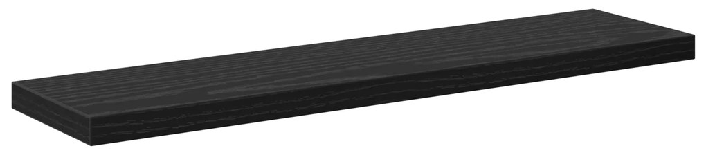 vidaXL Ράφια Βιβλιοθήκης 4 τμχ Μαύρης Δρυς 40x10x1.5 εκ Επεξεργασμένο Ξύλο