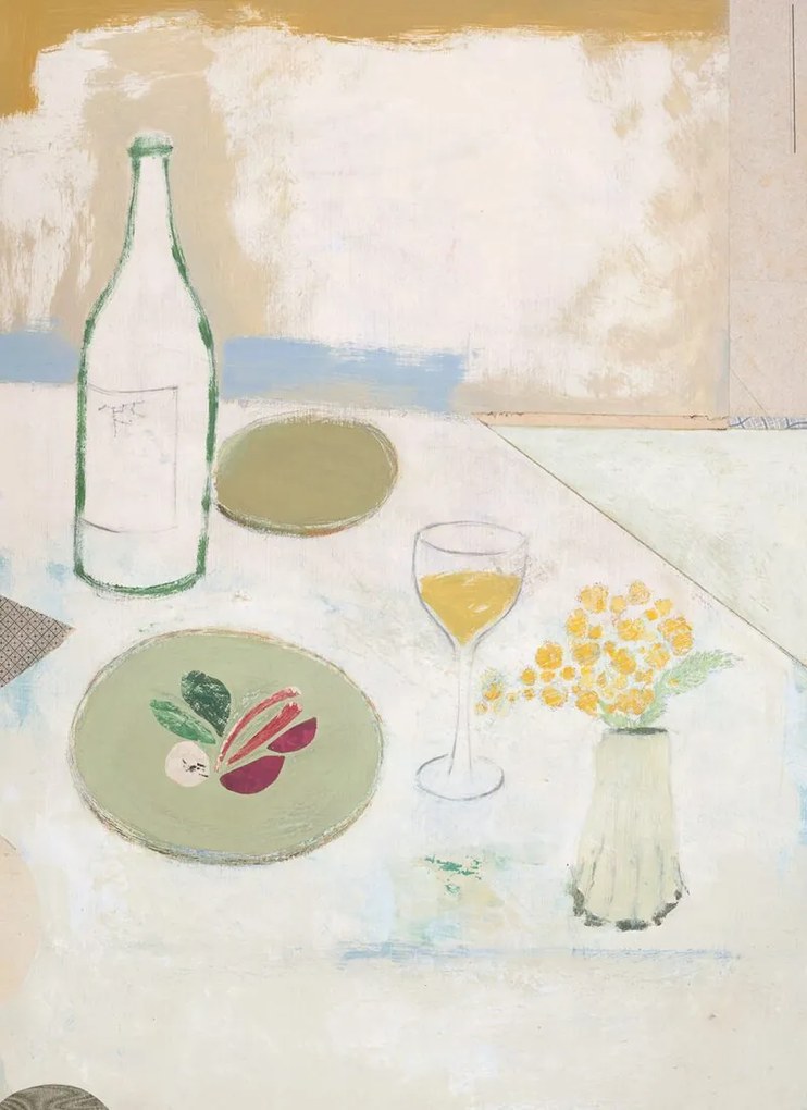 Πόστερ Fleurs Jaunes - Γήινα Χρώματα 30 x 40 cm THE POSTER CLUB