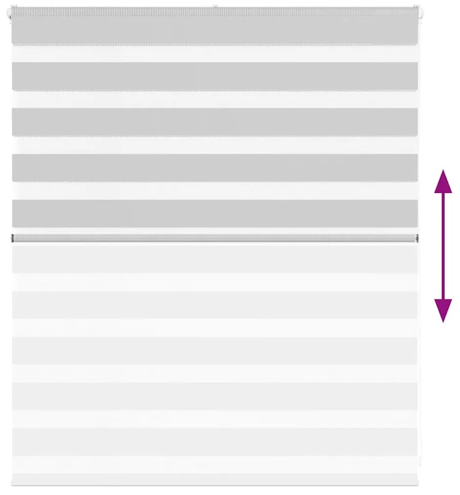 Ζέβρα τυφλή Ανοιχτό Γκρι Πλάτος υφάσματος 120,9 εκ. Πολυεστέρας 4014422