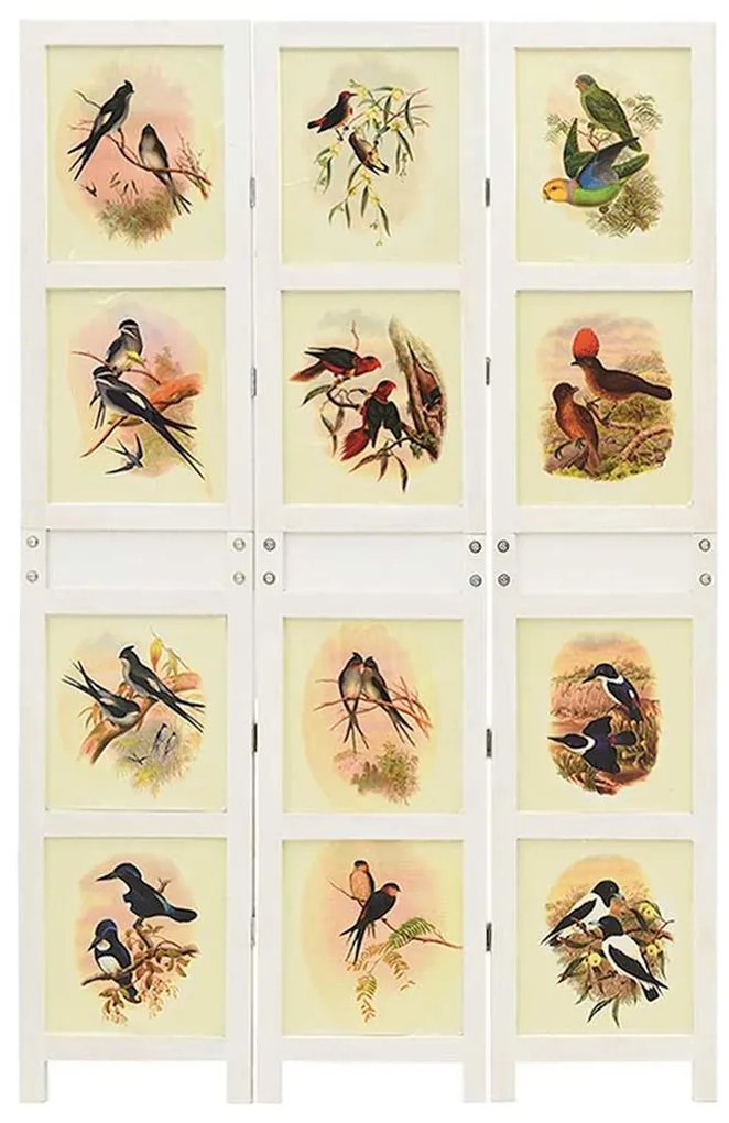 vidaXL Ρομδιβίδερ Πάνελ Λευκό 212 x 165 εκ. MDF