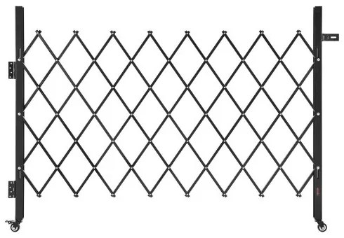 VEVOR Single Folding Security Gate Lockable Scissor Gate 66.93 x 51.57 in (WxH)