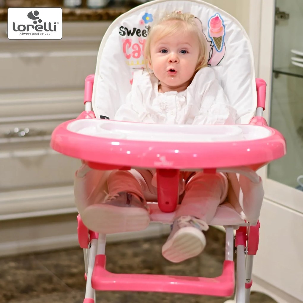 Καρεκλάκι φαγητού  BonBon  Beige Leather  10100312507 Lorelli