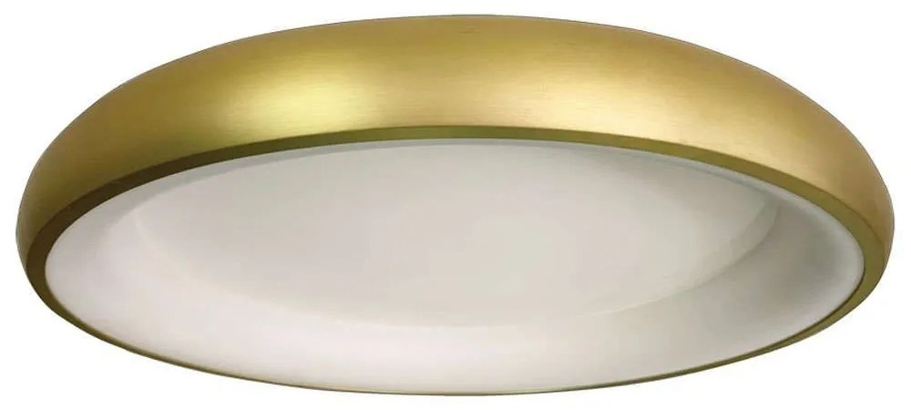 Πλαφονιέρα Οροφής VK/04416CE/GD/W/61 Φ61,5cm Led 3500Lm 50W 3000K Gold VKLed