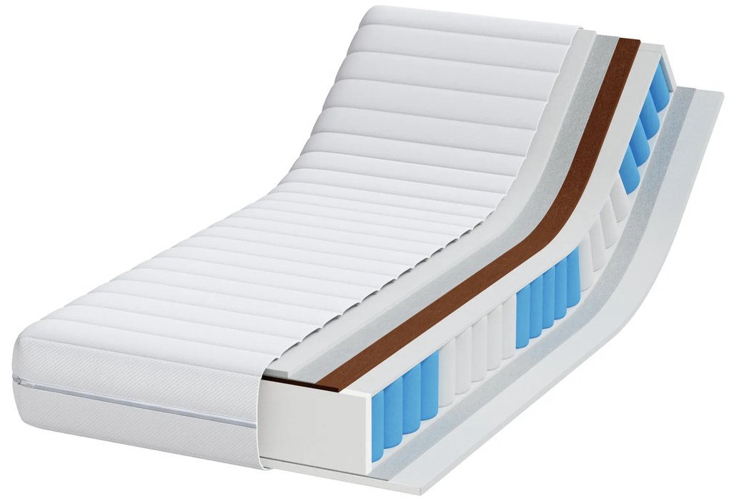 vidaXL Στρώματα Λευκό 80 x 160 cm 100% ύφασμα πολυεστέρα