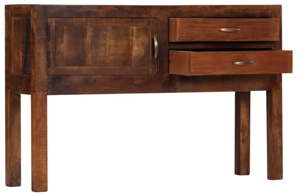 vidaXL Κονσόλα 118 x 30 x 75 εκ. από Μασίφ Ξύλο Μάνγκο