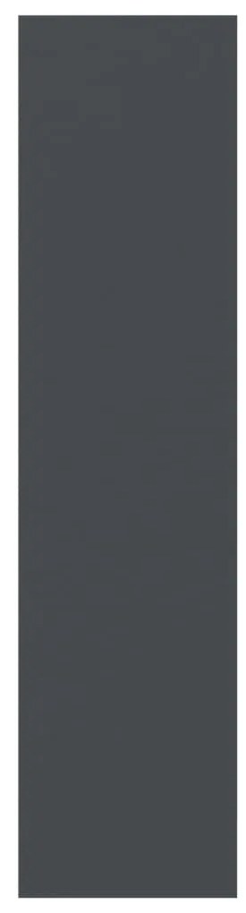 vidaXL Ντουλάπα Γκρι 50 x 50 x 200 εκ. από Μοριοσανίδα