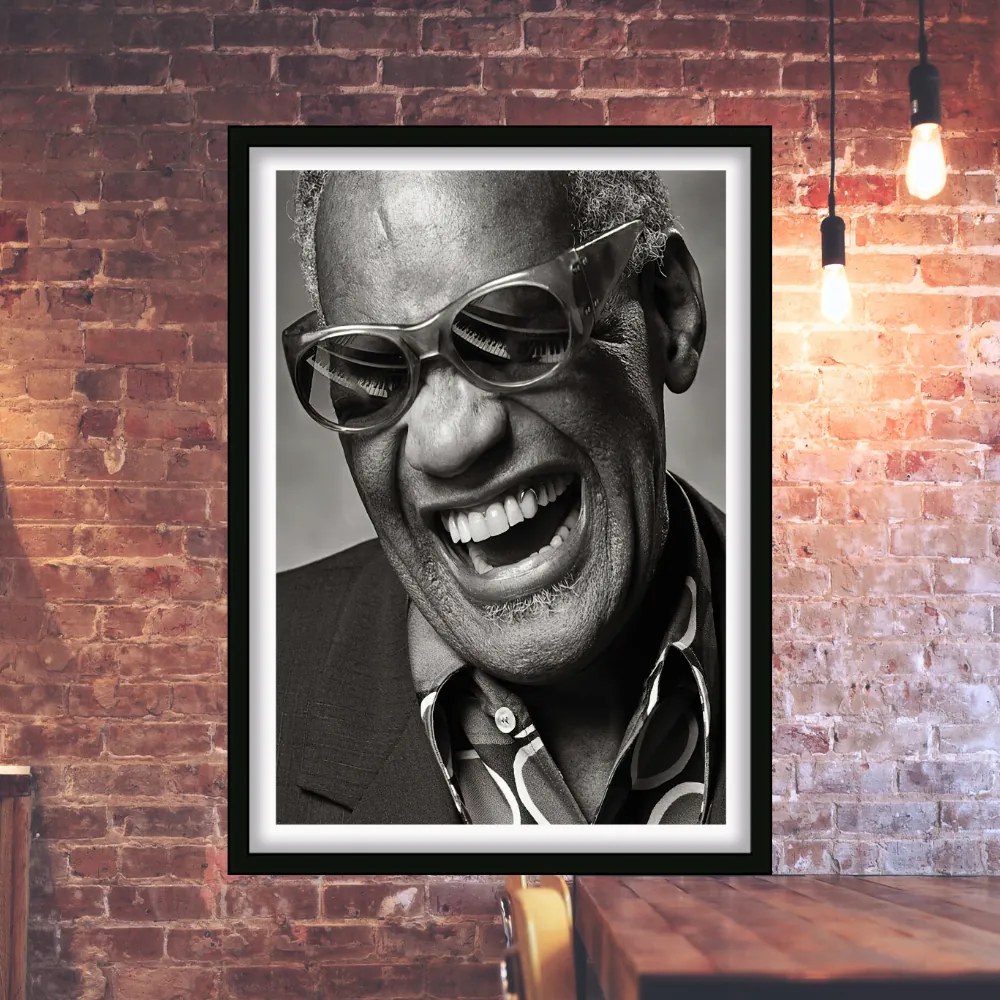 Πόστερ &amp; Κάδρο Ray Charles PRT003 40x50cm  Εκτύπωση Πόστερ (χωρίς κάδρο)