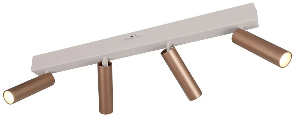 Φωτιστικό Σποτ Trio Lighting AMBALA 849210465 Καφετί (Coffee) 2300+3000+4000K
