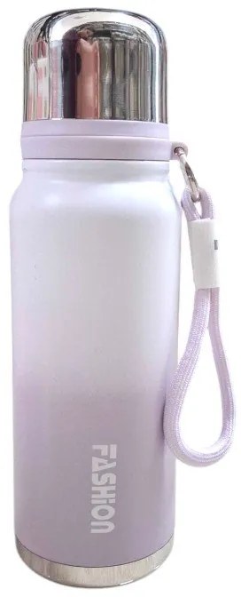 Φορητό παγούρι-θερμός - 550ml - 123736 - Μωβ