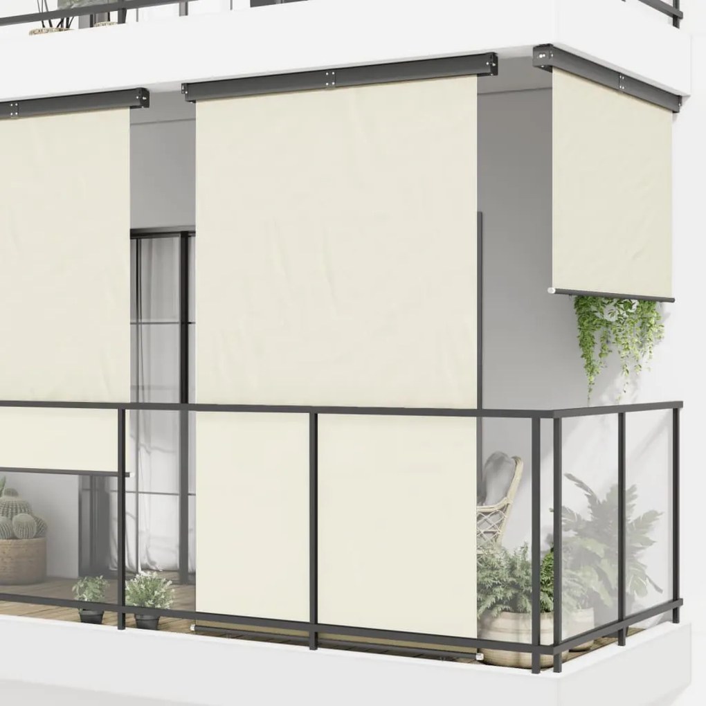 vidaXL Σκίαστρο Βεράντας Πλαϊνό Κρεμ 145 x 250 εκ.