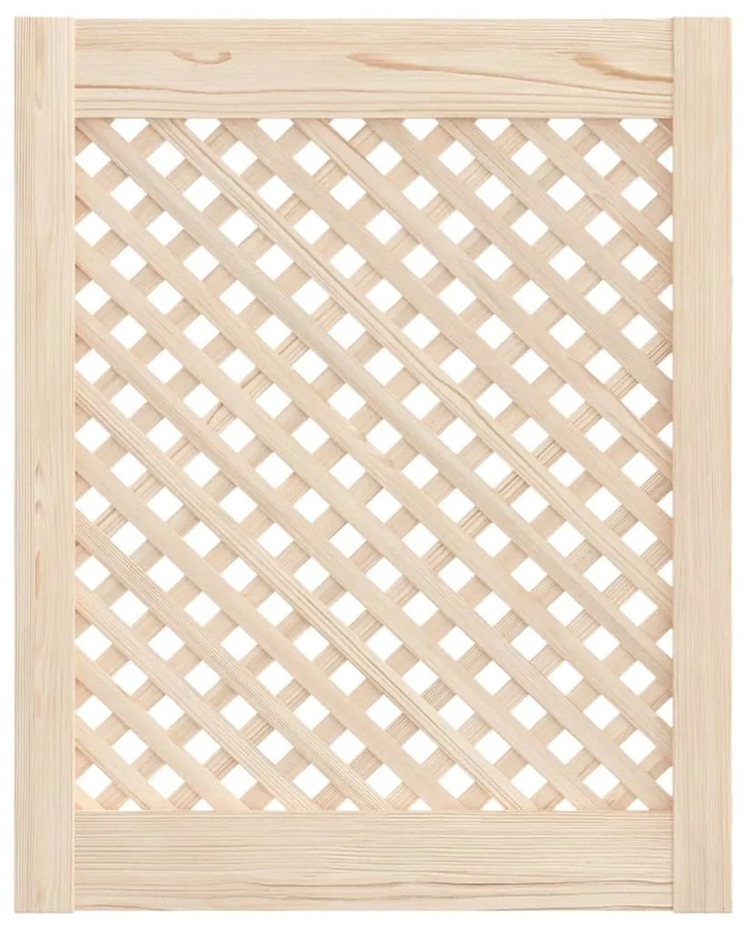 vidaXL Πορτάκια με Πλέγμα 2 τεμ. 49,5x61,5 εκ. από Μασίφ Ξύλο Πεύκου