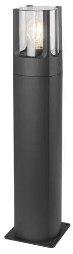 Επιδαπέδιο Φωτιστικό Κολώνα E27 Μαύρο 60cm IP54 145-20637 Eurolamp-145-20637-Μαύρο 145-20637