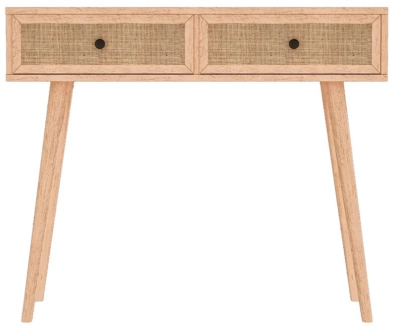 Κονσόλα Oslo pakoworld sonoma 100x29x81εκ
