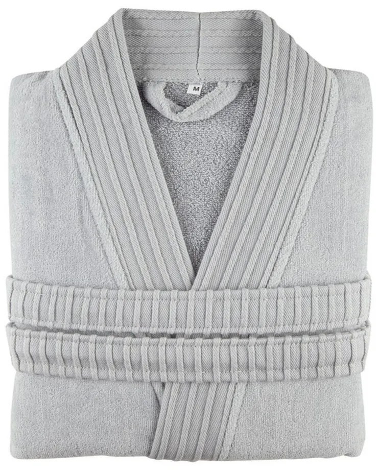 Μπουρνούζι Kimono Velvet Grey Nima