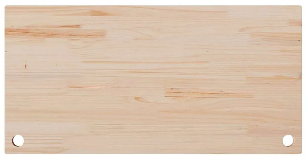 vidaXL Επιφάνεια Γραφείου 110 x 55 x 2,5 εκ. από Μασίφ Ξύλο Πεύκου