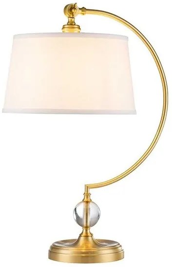 Επιτραπέζιο Φωτιστικό E27 60W IP20 Jenkins Elstead Lighting QZ-JENKINS-TL-BB Ορείχαλκος